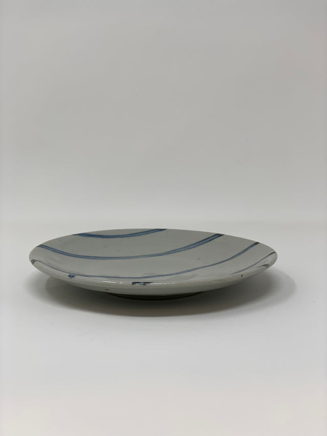 Shigetsu-Gama / Striped Cup and Saucer