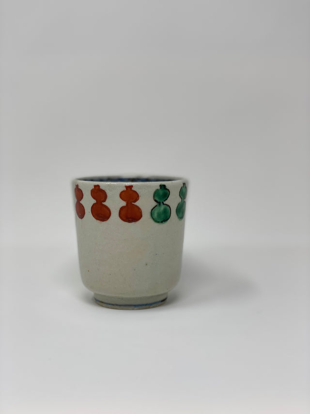 Suigestu-Gama / Tri-Color Design Teacup