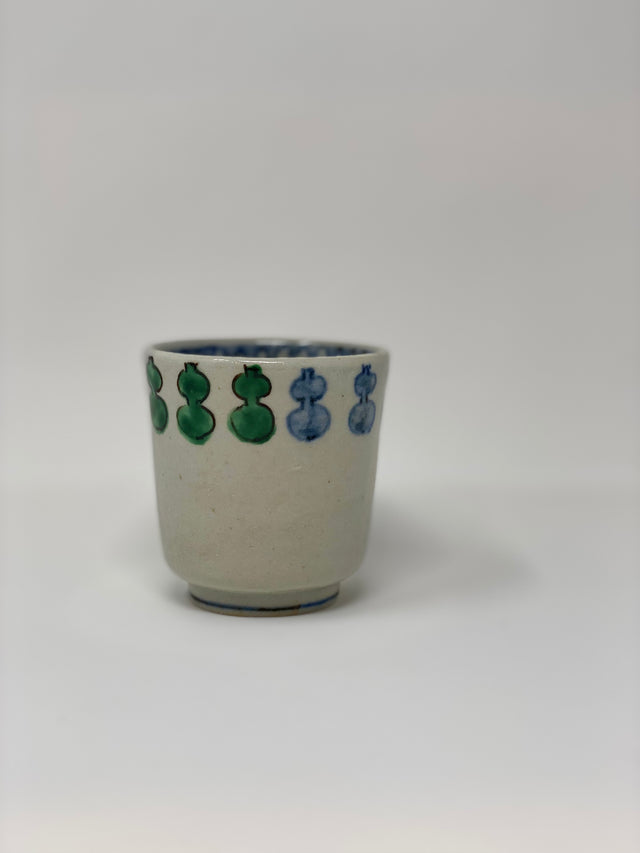 Suigestu-Gama / Tri-Color Design Teacup